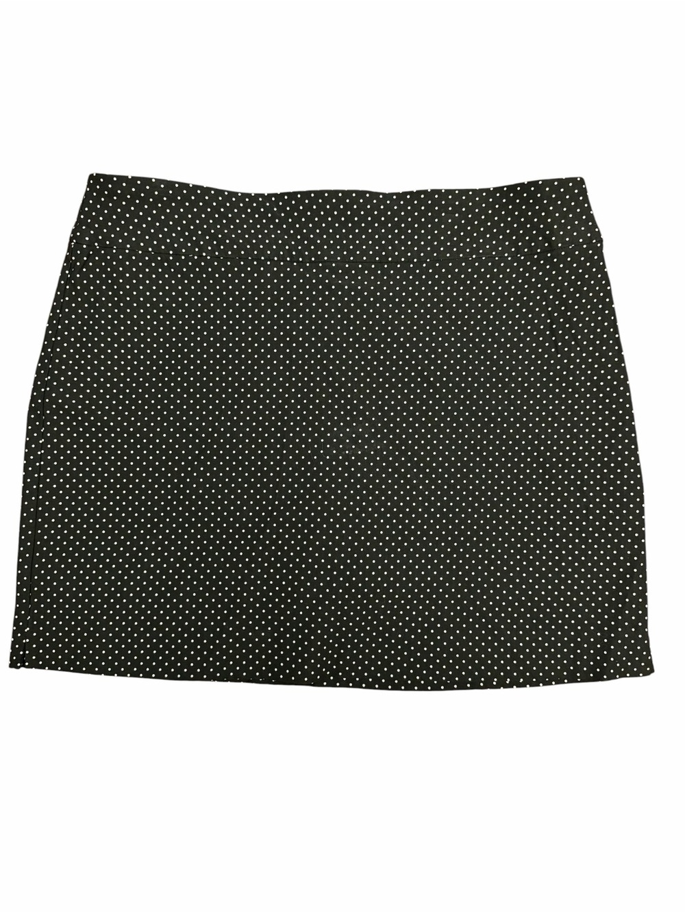 Charter Club Polka Dot Active Skort Black White 16